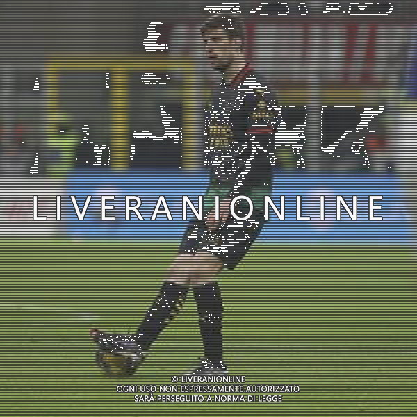 Matteo Gabbia of AC Milan during Milan AC vs Hellas Verona FC, 25° Serie A Enilive 2024-25 game at G. Meazza - San Siro stadium in Milnao (MI), Italy, on February 15, 2025. (Photo by Davide Casentini)- AGENZIA ALDO LIVERANI SAS