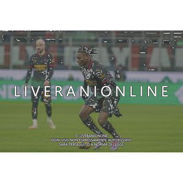 Rafael Leao of AC Milan play the ball during Milan AC vs Hellas Verona FC, 25° Serie A Enilive 2024-25 game at G. Meazza - San Siro stadium in Milnao (MI), Italy, on February 15, 2025. (Photo by Davide Casentini)- AGENZIA ALDO LIVERANI SAS