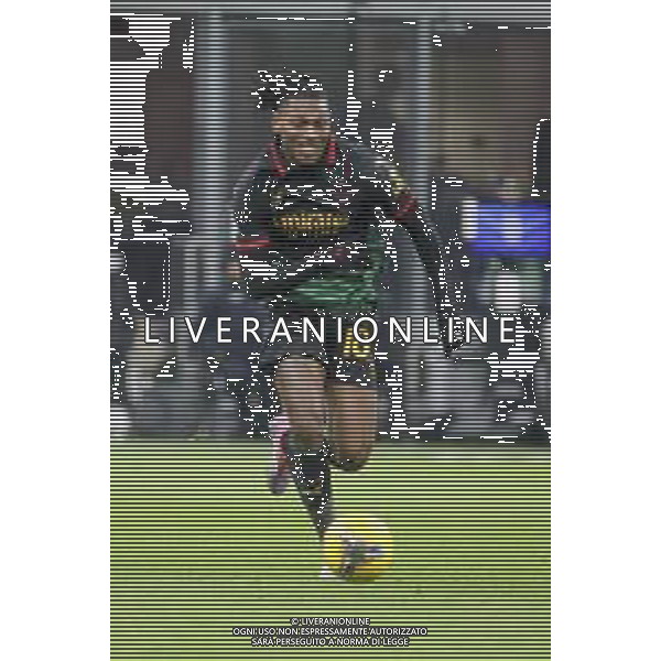 Rafael Leao of AC Milan play the ball during Milan AC vs Hellas Verona FC, 25° Serie A Enilive 2024-25 game at G. Meazza - San Siro stadium in Milnao (MI), Italy, on February 15, 2025. (Photo by Davide Casentini)- AGENZIA ALDO LIVERANI SAS