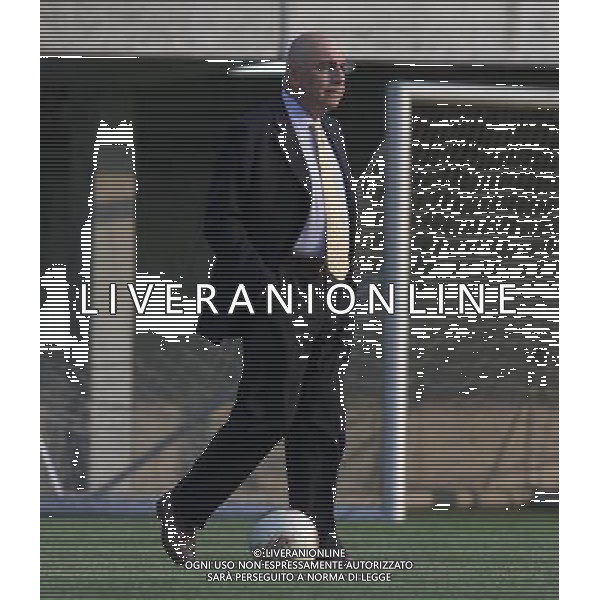 Liberec 27/08/2002 Allenamento Milan nella foto galliani fotoservizio aldo liverani galliani adriano