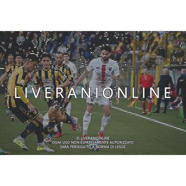 Juve Stabia vs Cosenza Campionato Serie BKT 2024-2025 Castellemmare di Stabia 16/272025 Nella foto: Giuseppe Leone e Manuel Ricciardi @Foto Andrea Rosito Agenzia Liverani SAS