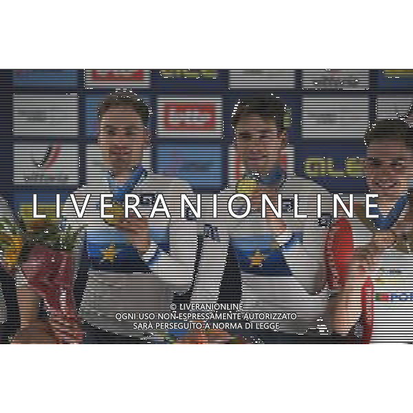 16-02-2025 European Championships Elite Track; Giornata 05; 2025, Olanda; Dorenbos, Yanne; Hoppezak, Vincent; Zolder Velodromo; ©SIROTTI - AGENZIA ALDO LIVERANI SAS