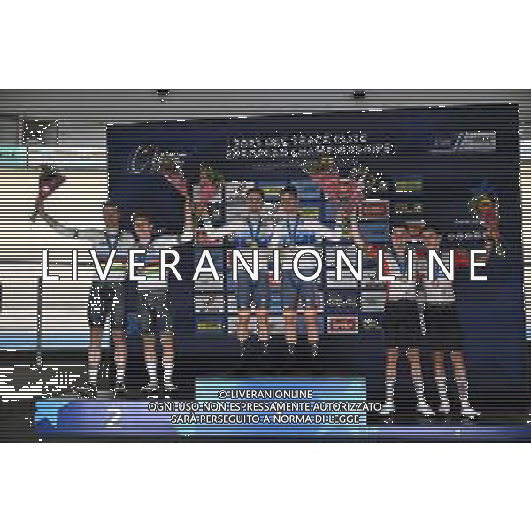 16-02-2025 European Championships Elite Track; Giornata 05; 2025, Olanda; 2025, Germany; 2025, Portogallo; Dorenbos, Yanne; Hoppezak, Vincent; Kluge, Roger; Teutenberg, Tim Torn; Oliveira Alves, Ivo Emanuel; Oliveira Alves, Rui Felipe; Zolder Velodromo; ©SIROTTI - AGENZIA ALDO LIVERANI SAS