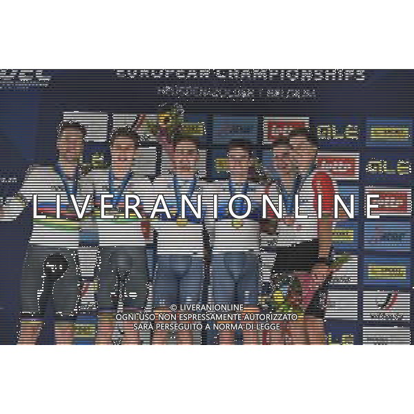 16-02-2025 European Championships Elite Track; Giornata 05; 2025, Olanda; 2025, Germany; 2025, Portogallo; Dorenbos, Yanne; Hoppezak, Vincent; Kluge, Roger; Teutenberg, Tim Torn; Oliveira Alves, Ivo Emanuel; Oliveira Alves, Rui Felipe; Zolder Velodromo; ©SIROTTI - AGENZIA ALDO LIVERANI SAS