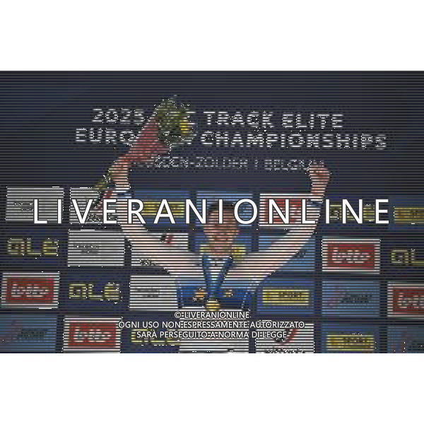 16-02-2025 European Championships Elite Track; Giornata 05; 2025, Olanda; Lavreysen, Harrie; Zolder Velodromo; ©SIROTTI - AGENZIA ALDO LIVERANI SAS