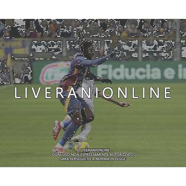 Manu Koné of AS Roma during Parma FC vs AS Roma, 25° Serie A Enilive 2024-25 game at Ennio Tardini stadium in Parma (PR), Italy, on February 16, 2025. (Photo by Davide Casentini) AG ALDO LIVERANI SAS