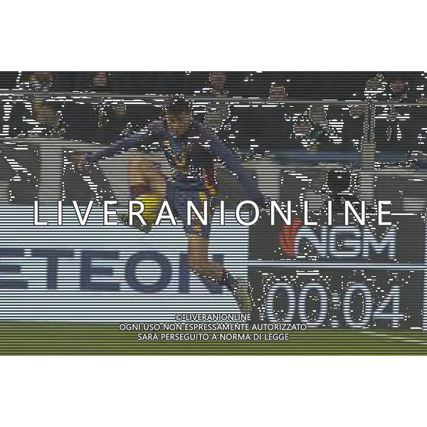 Eldor Shomurodov of AS Roma play the ball during Parma FC vs AS Roma, 25° Serie A Enilive 2024-25 game at Ennio Tardini stadium in Parma (PR), Italy, on February 16, 2025. (Photo by Davide Casentini) AG ALDO LIVERANI SAS