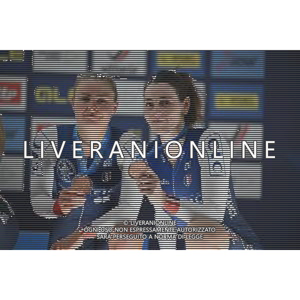 16-02-2025 European Championships Elite Women Track; Giornata 05; 2025, France; Berteau, Victoire; Borras, Marion; Zolder Velodromo; ©SIROTTI - AGENZIA ALDO LIVERANI SAS