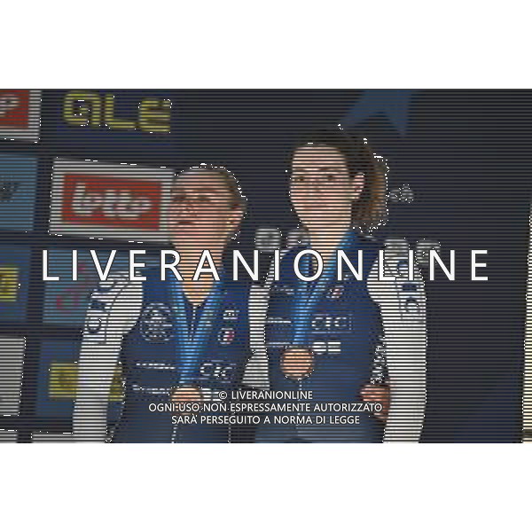 16-02-2025 European Championships Elite Women Track; Giornata 05; 2025, France; Berteau, Victoire; Borras, Marion; Zolder Velodromo; ©SIROTTI - AGENZIA ALDO LIVERANI SAS