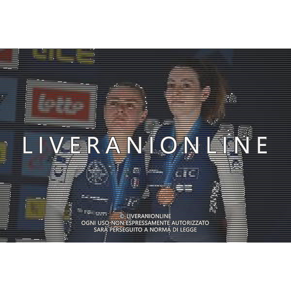 16-02-2025 European Championships Elite Women Track; Giornata 05; 2025, France; Berteau, Victoire; Borras, Marion; Zolder Velodromo; ©SIROTTI - AGENZIA ALDO LIVERANI SAS
