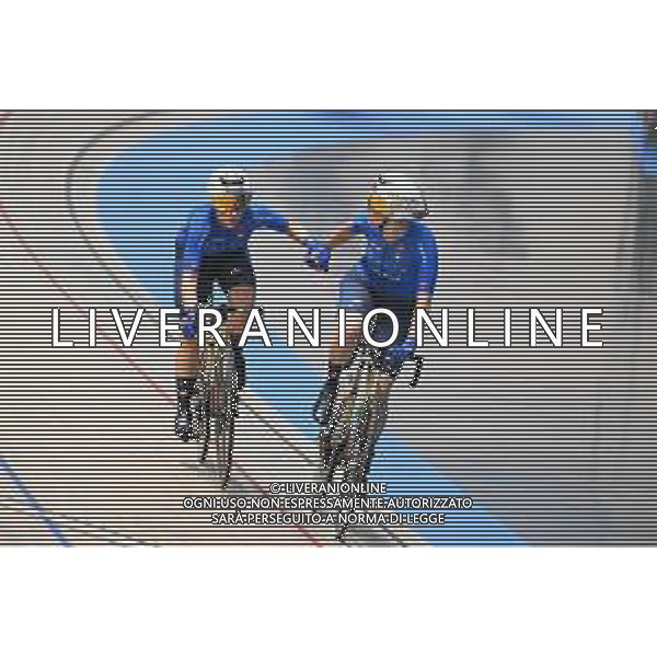 16-02-2025 European Championships Elite Women Track; Giornata 05; 2025, Italia; Guazzini, Vittoria; Consonni, Chiara; Zolder Velodromo; ©SIROTTI - AGENZIA ALDO LIVERANI SAS