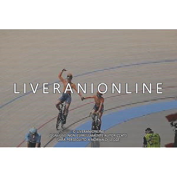 16-02-2025 European Championships Elite Women Track; Giornata 05; 2025, Olanda; Van Belle, Lisa; Van Der Duin, Maike; Zolder Velodromo; ©SIROTTI - AGENZIA ALDO LIVERANI SAS