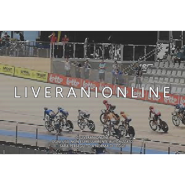 16-02-2025 European Championships Elite Women Track; Giornata 05; 2025, Olanda; 2025, Italia; Van Belle, Lisa; Van Der Duin, Maike; Guazzini, Vittoria; Consonni, Chiara; Zolder Velodromo; ©SIROTTI - AGENZIA ALDO LIVERANI SAS
