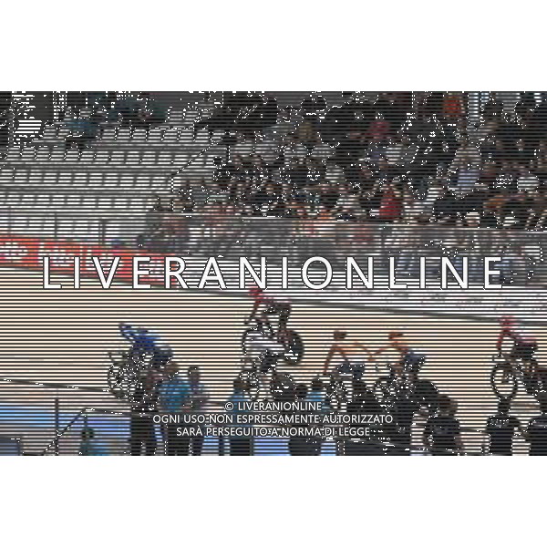 16-02-2025 European Championships Elite Women Track; Giornata 05; 2025, Olanda; 2025, Italia; Van Belle, Lisa; Van Der Duin, Maike; Guazzini, Vittoria; Consonni, Chiara; Zolder Velodromo; ©SIROTTI - AGENZIA ALDO LIVERANI SAS