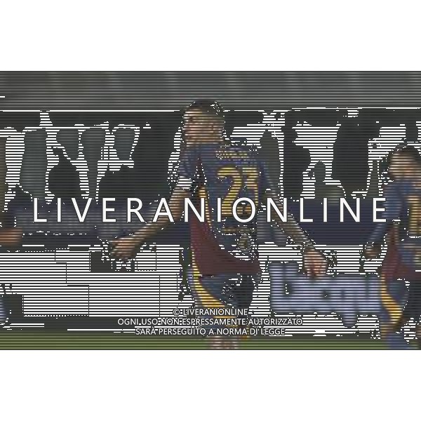 Gianluca Mancini of AS Roma during Parma FC vs AS Roma, 25° Serie A Enilive 2024-25 game at Ennio Tardini stadium in Parma (PR), Italy, on February 16, 2025. (Photo by Davide Casentini) AG ALDO LIVERANI SAS