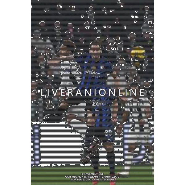 Torino 16.02.2025 Allianz Stadium @Manuela Viganti /Ag. Aldo Liverani sas Juventus vs Inter Campionato Calcio Serie A Enilive 2024/2025 25a giornata Nella foto: weston mckennie e hakan calhanoglu ©Viganti - AGENZIA ALDO LIVERANI SAS