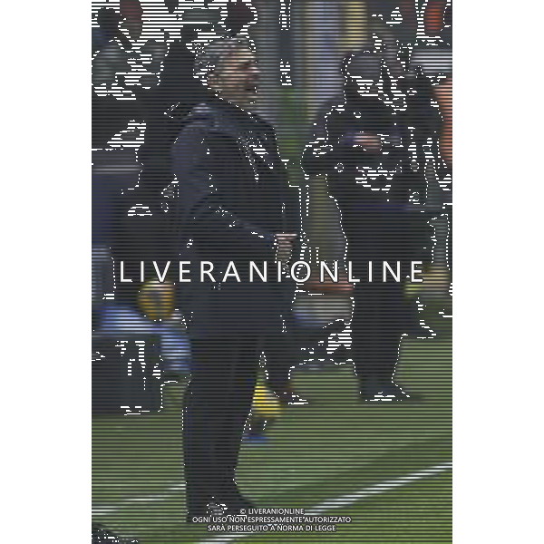Fabio Pecchia Head Coach of Parma AC gestures during Parma FC vs AS Roma, 25° Serie A Enilive 2024-25 game at Ennio Tardini stadium in Parma (PR), Italy, on February 16, 2025. (Photo by Davide Casentini)- AGENZIA ALDO LIVERANI SAS