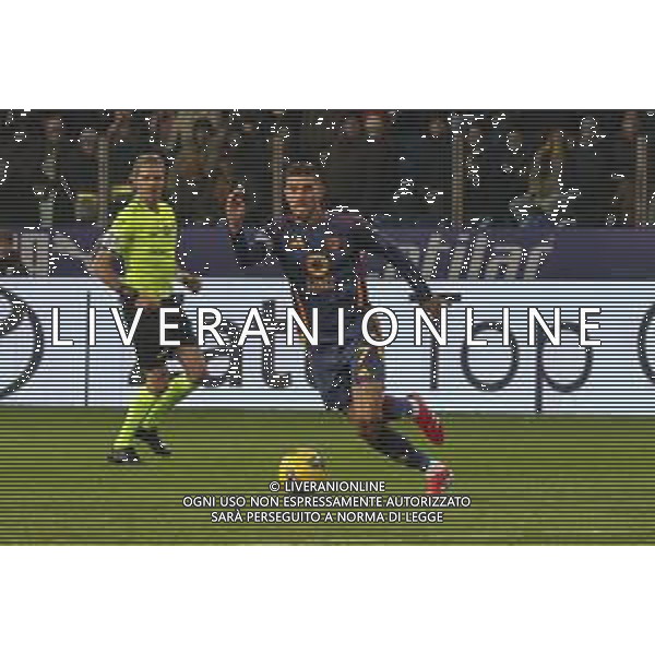 Lorenzo Pellegrini of AS Roma during Parma FC vs AS Roma, 25° Serie A Enilive 2024-25 game at Ennio Tardini stadium in Parma (PR), Italy, on February 16, 2025. (Photo by Davide Casentini)- AGENZIA ALDO LIVERANI SAS