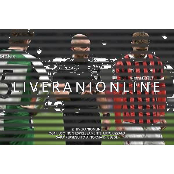 Milan vs Feyenoord nella foto l\'arbitro Szymon Marciniak (POL) Milano 18-02-2025 Stadio Giuseppe Meazza - San Siro UEFA Champions League playoff gara di ritorno foto Roberto Garavaglia/Agenzia Aldo Liverani sas