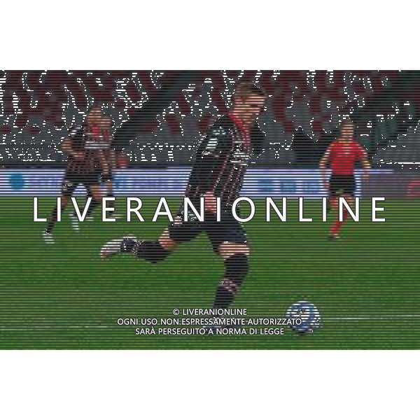 TVEM February 15, 2025 Bari, Italy - SSC Bari vs US Cremonese - Italian soccer serie B 2024/25 - San Nicola Stadium. In the pic: Dennis Johnsen of US Cremonese foto emmanuele mastodonato-ag aldo liverani sas