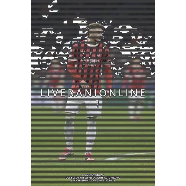 SANTIAGO GIMENEZ -MILAN - FEYENOORD CHAMPIONS LEAGUE PLAY OFF DI RITORNO MILANO 18-02-2025 ©PAOLO GIAMPIETRI - AGENZIA ALDO LIVERANI SAS
