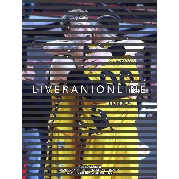 IMOLA 19 02 2025 NEUPHARMA VIRTUS IMOLA-CIVITUS ALLIANZ VICENZA SERIE B1 79-65 NELLA FOTO RICCI FEDERICO E DARIO MASCIARELLI NEUPHARMA VIRTUS IMOLA ©SANNA - AGENZIA ALDO LIVERANI SAS
