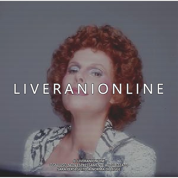 COL- RETROSPETTIVA ORNELLA VANONI CANTANTE NELLA FOTO ORNELLA VANONI NEGLI ANNI ’70 AG ALDO LIVERANI SAS