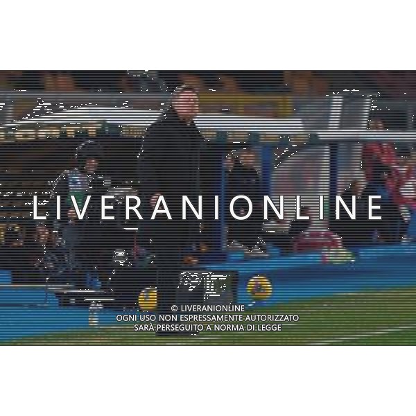 TVEM February 21, 2025 Lecce, Italy - US Lecce vs Udinese Calcio - Italian soccer serie A 2024/25 - Via Del Mare Stadium. In the pic: coach Kosta Runjaic of Udinese Calcio foto emmanuele mastrodonato-ag aldo liverani sas