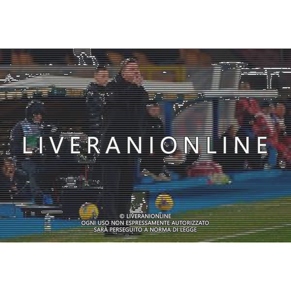 TVEM February 21, 2025 Lecce, Italy - US Lecce vs Udinese Calcio - Italian soccer serie A 2024/25 - Via Del Mare Stadium. In the pic: coach Kosta Runjaic of Udinese Calcio foto emmanuele mastrodonato-ag aldo liverani sas
