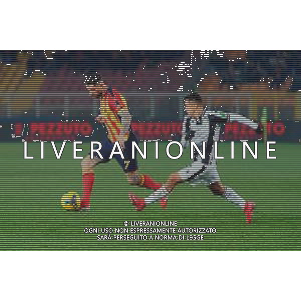 TVEM February 21, 2025 Lecce, Italy - US Lecce vs Udinese Calcio - Italian soccer serie A 2024/25 - Via Del Mare Stadium. In the pic: Tete Morente of US Lecce and Alexis Sanchez of Udinese Calcio ©TVEM Emmanuele Mastrodonato - AGENZIA ALDO LIVERANI SAS