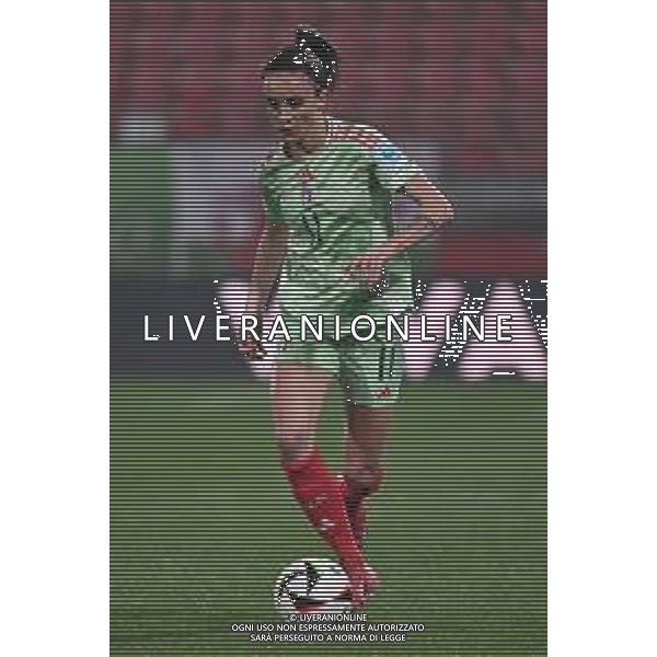 TVRG Italia vs Galles nella foto Barbara Bonansea (Italia) Monza 21-02-2025 Stadio Brianteo - U-Power Stadium UEFA Women\'s Nations League - Lega A Gruppo A4 - 1a giornata foto Roberto Garavaglia/Agenzia Aldo Liverani sas