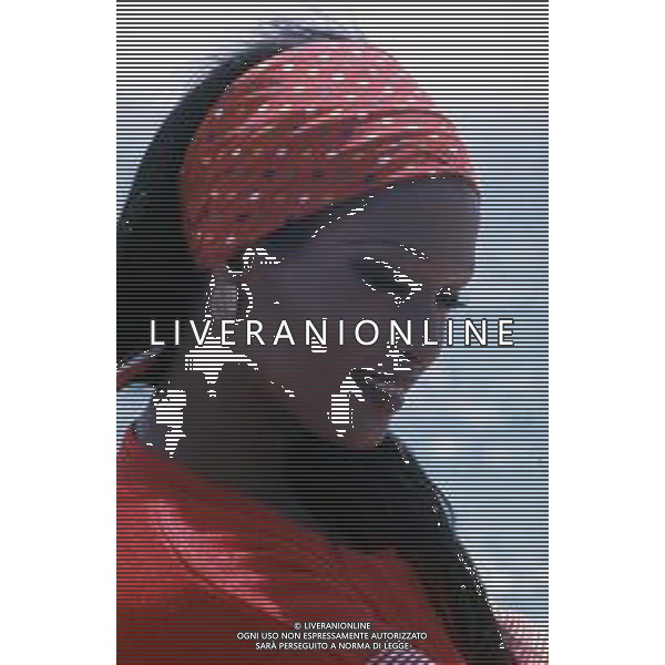 DIAP-RETROSPETTIVA ZEUDI ARAYA ATTRICE NELLA FOTO ZEUDI ARAYA A CANNES NELL\'ANNO 1976 AG ALDO LIVERANI SAS