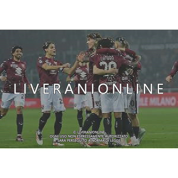 Torino 22.02.25 Stadio Grande Torino @Manuela Viganti/Ag. Aldo Liverani sas Torino vs Milan Campionato Calcio Serie A Enilive 2024/2025 26a giornata Nella foto: Esultanza per autorete di Malick Thiaw ©Viganti - AG ALDO LIVERANI SAS