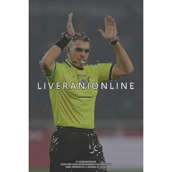 Torino 22.02.25 Stadio Grande Torino @Manuela Viganti/Ag. Aldo Liverani sas Torino vs Milan Campionato Calcio Serie A Enilive 2024/2025 26a giornata Nella foto: sozza arbitro ©Viganti - AG ALDO LIVERANI SAS