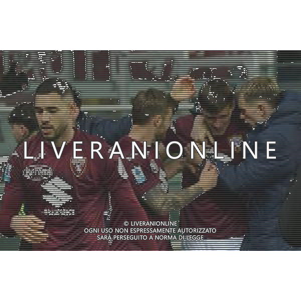 Torino 22.02.25 Stadio Grande Torino @Manuela Viganti/Ag. Aldo Liverani sas Torino vs Milan Campionato Calcio Serie A Enilive 2024/2025 26a giornata Nella foto: Esultanza gol di Gvidas Gineitis ©Viganti - AG ALDO LIVERANI SAS