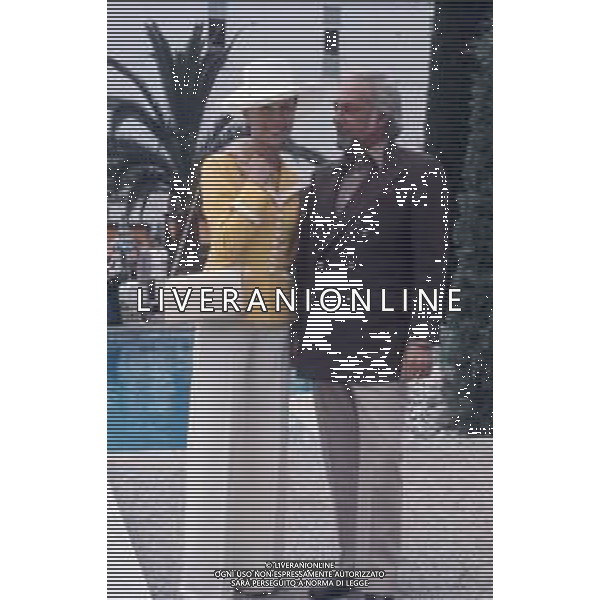 DIAP-RETROSPETTIVA CLAIRE BLOOM ATTRICE NELLA FOTO CLAIRE BLOOM CON HILLARD HELKINS ARCH.GIOVANNI LIVERANI -AG ALDO LIVERANI SAS