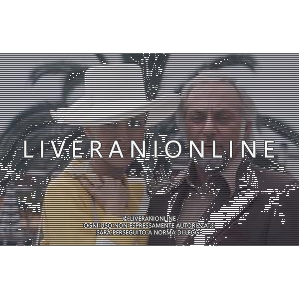 DIAP-RETROSPETTIVA CLAIRE BLOOM ATTRICE NELLA FOTO CLAIRE BLOOM CON HILLARD HELKINS ARCH.GIOVANNI LIVERANI -AG ALDO LIVERANI SAS