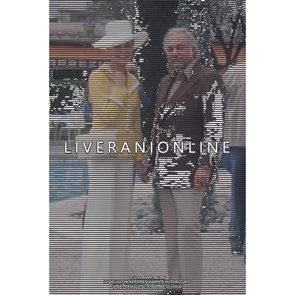 DIAP-RETROSPETTIVA CLAIRE BLOOM ATTRICE NELLA FOTO CLAIRE BLOOM CON HILLARD HELKINS ARCH.GIOVANNI LIVERANI -AG ALDO LIVERANI SAS