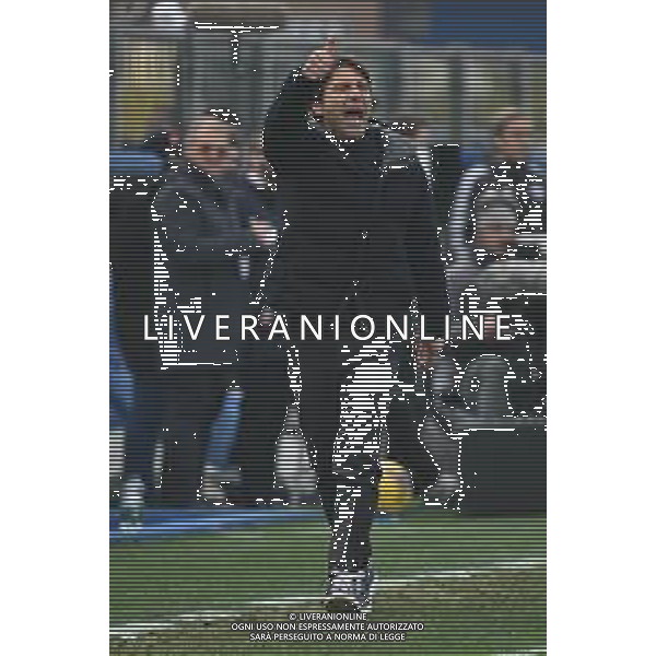 TVRG Como vs Napoli nella foto Antonio Conte allenatore Napoli Como 23-02-2025 Stadio Giuseppe Sinigaglia Campionato Serie A Enilive - 26a giornata foto Roberto Garavaglia/Agenzia Aldo Liverani sas