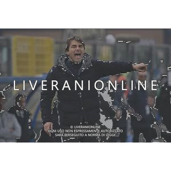 TVRG Como vs Napoli nella foto Antonio Conte allenatore Napoli Como 23-02-2025 Stadio Giuseppe Sinigaglia Campionato Serie A Enilive - 26a giornata foto Roberto Garavaglia/Agenzia Aldo Liverani sas