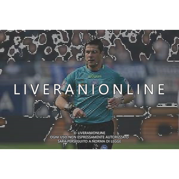 TVRG Como vs Napoli nella foto l\'arbitro Gianluca Manganiello di Pinerolo (TO) Como 23-02-2025 Stadio Giuseppe Sinigaglia Campionato Serie A Enilive - 26a giornata foto Roberto Garavaglia/Agenzia Aldo Liverani sas