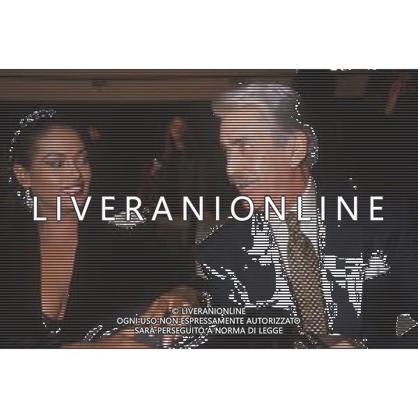 DIAP-RETROSPETTIVA ZEUDI ARAYA ATTRICE NELLA FOTO ZEUDI ARAYA CON FRANCO CRISTALDI NELL\'ANNO 1989 A CANNES AG ALDO LIVERANI SAS 