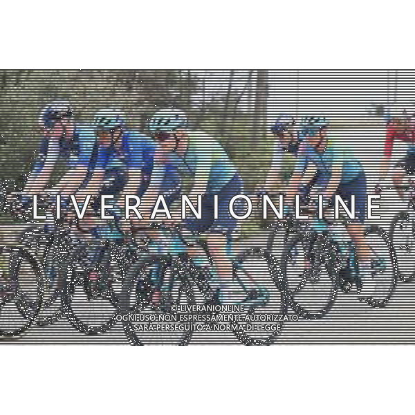 23-02-2025 Tour Des Alpes Maritimes; Tappa 02 Villefranche Sur Mer - Vence; 2025, Xds - Astana; Scaroni, Christian; Van Bekkum, Darren; Col D\'eze; ©SIROTTI - AGENZIA ALDO LIVERANI SAS