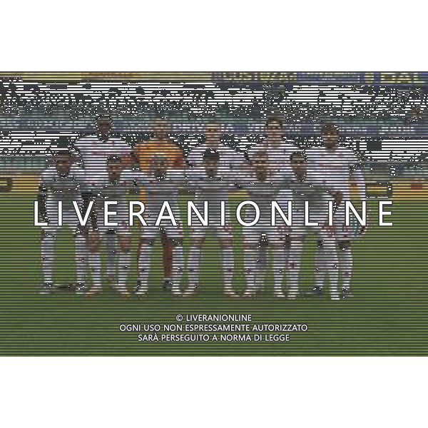 Formazione - Fiorentina team photo during Hellas Verona FC vs ACF Fiorentina, 26° Serie A Enilive 2024-25 game at Marcantonio Bentegodi stadium in Verona (VR), Italy, on February 23, 2025. (Photo by Davide Casentini)- AGENZIA ALDO LIVERANI SAS