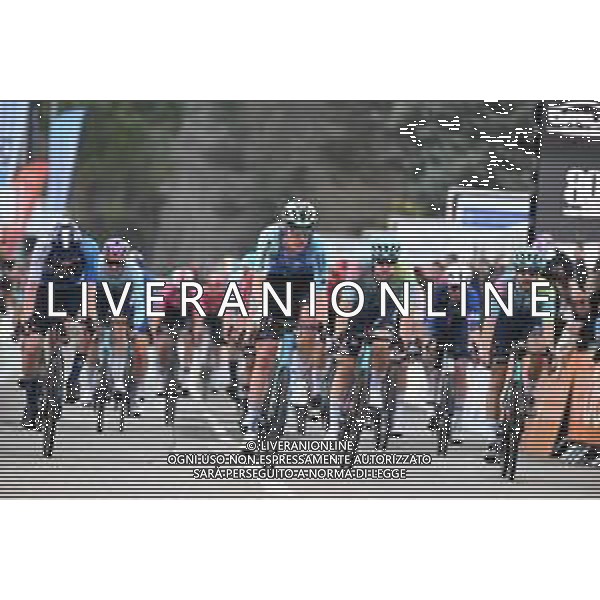 23-02-2025 Tour Des Alpes Maritimes; Tappa 02 Villefranche Sur Mer - Vence; 2025, Decathlon - Ag2r La Mondiale; Godon, Dorian; Vence; ©SIROTTI - AGENZIA ALDO LIVERANI SAS