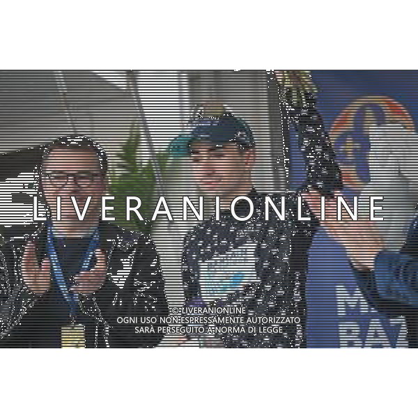 23-02-2025 Tour Des Alpes Maritimes; Tappa 02 Villefranche Sur Mer - Vence; 2025, Bahrain - Victorious; Martinez, Lenny; Vence; ©SIROTTI - AGENZIA ALDO LIVERANI SAS