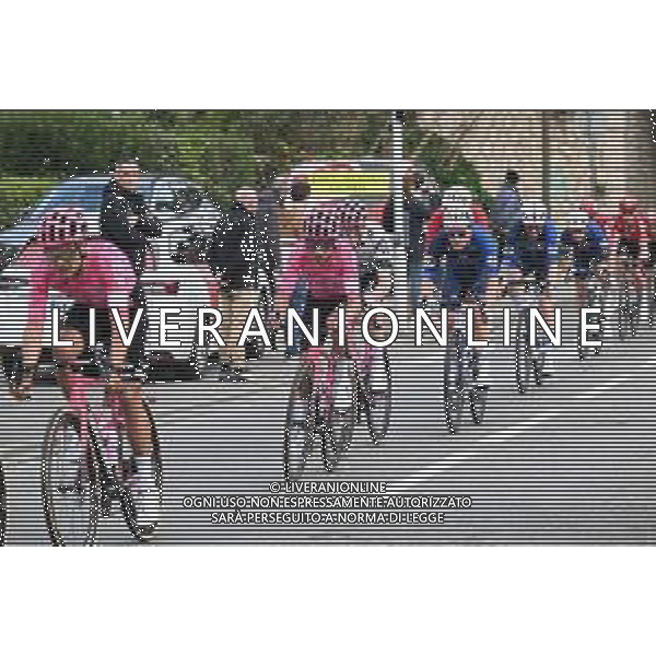 23-02-2025 Tour Des Alpes Maritimes; Tappa 02 Villefranche Sur Mer - Vence; 2025, Ef Education - Easypost; Carapaz Antonio, Richard Antonio; Cepeda, Jefferson; Vence; ©SIROTTI - AGENZIA ALDO LIVERANI SAS