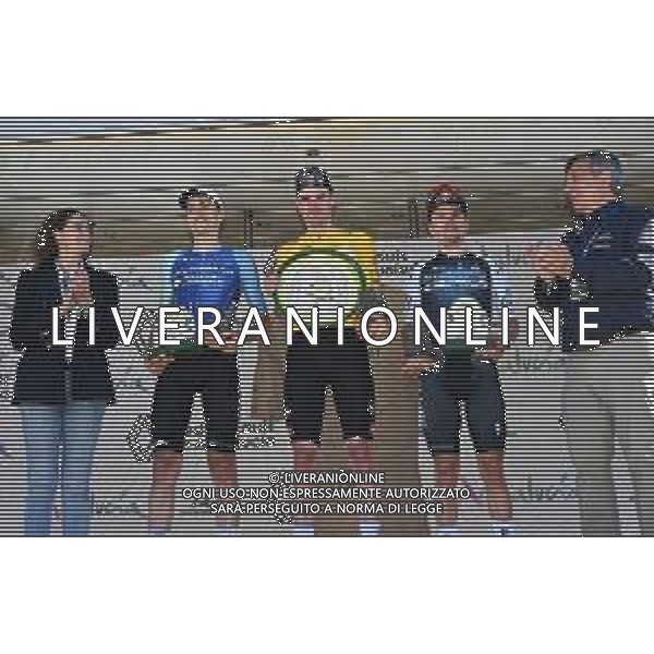 23-02-2025 Vuelta Andalucia; Tappa 05 Benahavis - La Linea De La Concepcion; 2025, Uae Team Emirates - Xrg; 2025, Decathlon - Ag2r La Mondiale; 2025, Q36.5; Sivakov, Pavel; Berthet, Clement; Pidcock, Thomas; A Linea De La Concepcion; ©SIROTTI - AGENZIA ALDO LIVERANI SAS