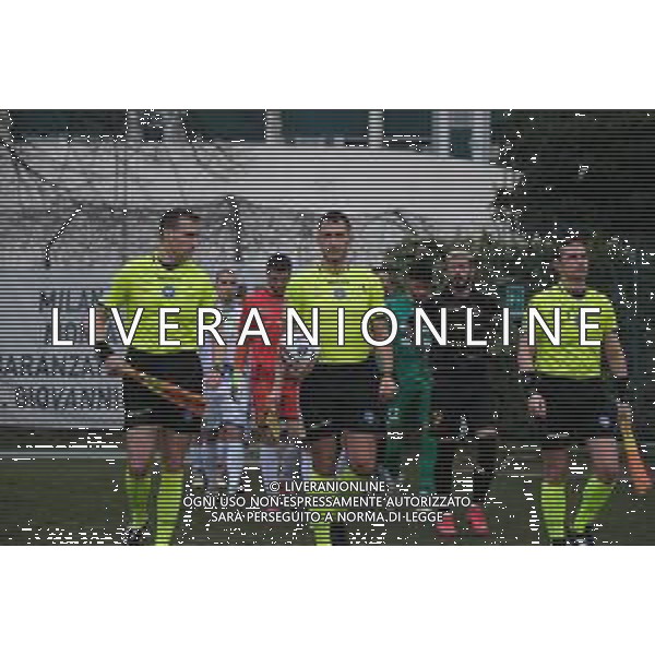 arbitro Giuseppe Merlino direttore di gara Pro Sesto vs ChievoVerona Sesto San Giovanni 23-02-2025 Stadio Ernesto Breda Ventinovesima giornata campionato Serie D foto Ricky Monteiro Martins/Agenzia Liverani sas- AGENZIA ALDO LIVERANI SAS