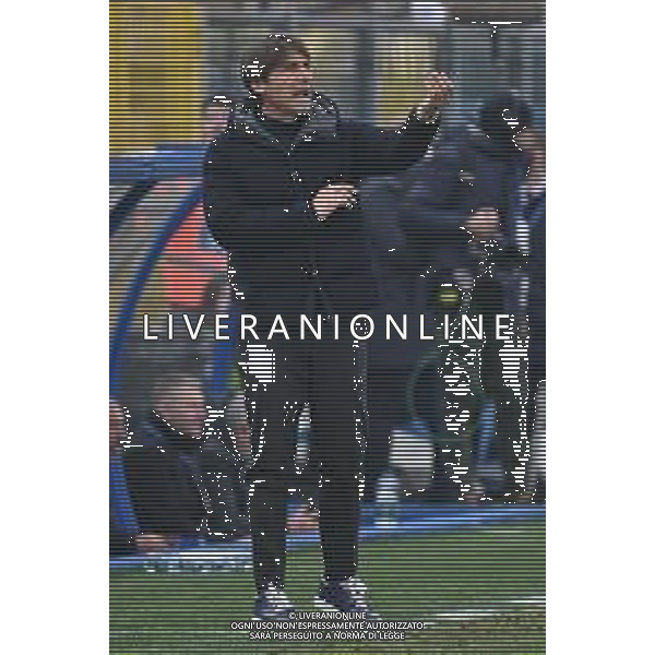 TVRG Como vs Napoli nella foto Antonio Conte allenatore Napoli Como 23-02-2025 Stadio Giuseppe Sinigaglia Campionato Serie A Enilive - 26a giornata foto Roberto Garavaglia/Agenzia Aldo Liverani sas